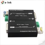 OEM Mini 4K 60HZ DVI Fiber Optic Extender With RS232 Data LC Connector Up To