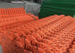 NZ Orage Color Powder Coated Chain Wire Mesh Of Rubbish Cage