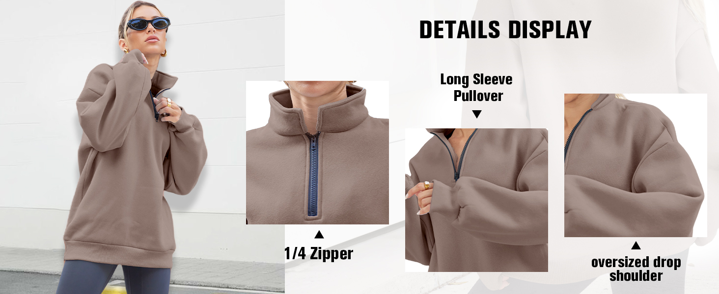 Winter Season Women'S Long Sleeve Zip Up Hoodies Women Half Zip Up Printed Design