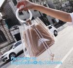 EVA pvc lady packing handbag, Online shop china fashion transparent PVC ladies