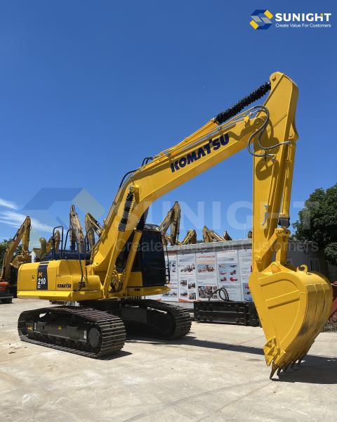 Hot Selling Used Komatsu PC210LC Hydraulic Crawler Excavator 21 Ton Large