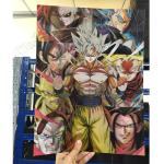 Triple Transition Flip Anime Poster 11''X17'' Dragon Ball Z Anime 3D Posters For