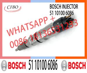 Wholesale ONLINE PAYMENT C.R.fuel injector 0445120148 0445120099 51 10100 6086 51.10100-6070 fit for MAN TEMSA TRUCK from china suppliers
