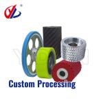 Woodworking Machine Feeding Wheel PU Rubber Pressure Roller Customization Steel