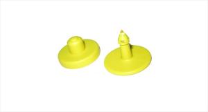 Wholesale EM4305 TPU Chip Custom Cattle Ear Tags , LF Rfid Animal Ear Tag For Cow / Pig from china suppliers