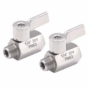 Wholesale Long Steel Handle F / M Thread End Sus201 1000 Psi Ball Valve from china suppliers