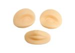 Yellow Tattoo Permanent Makeup Practice Skin Uninstall Model Head With Eyes And