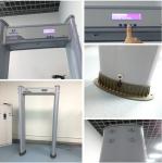 Outdoor 18 Zones Arch Door Frame Metal Detector Walk Through Led Display