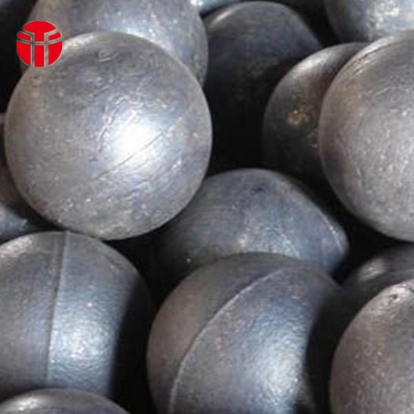 Dia 15 - 160mm Round Metal Ball , Low Chrome Steel Grinding Ball For Mining