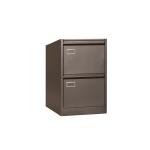 Black Roller Metal Home Office Furniture 2 Drawers File Cabinet