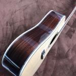 Custom AAA Solid Spruce Top Ebony Fretboard 41" Acoustic Guitar