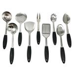7-Piece Stainless Steel Cooking Utensils for Home and Kitchen Appliances