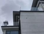 Balcony Aluminum U Channel Glass Railing Sustainable U Channel Balustrade