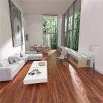 ISO14001 Wood Grain Flooring 4mm Rigid Core SPC Flooring With Click Lock