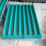 High Manganese Steel Jaw Liner Toggle Plate High Wear Resistant For Jaw Crusher