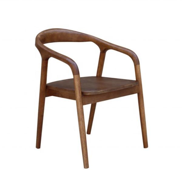 Antique Luxury Solid Wood Dining Chair Wooden Frame Chair for Dining Room