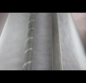 Wholesale Decorative Patterns Perforated Metal Cylinder , Textile Perforated Round Tubing from china suppliers