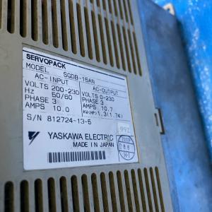 Wholesale Yaskawa SGDB-15AN AC SERVO AMPLIFIER 200-230V 10A 1.3KW 3 PHASE NEW from china suppliers