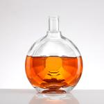 Super Flint Glass Exquisite Square 100ml 500ml 700ml 750ml XO Spirit Bottle with