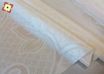100% Polyester Mattress Cloth Printed Satin Fabric 60gsm 200 Meters / Roll