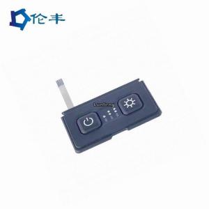 Wholesale PET Circuit Silicone Rubber Keypad Membrane Switch 3M Adhesive Matte Surface from china suppliers
