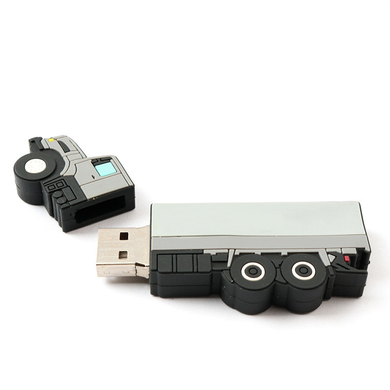PVC Car Shape Custom USB Flash Drives 2.0 3.0 ODM PCBA Metal Flash Type