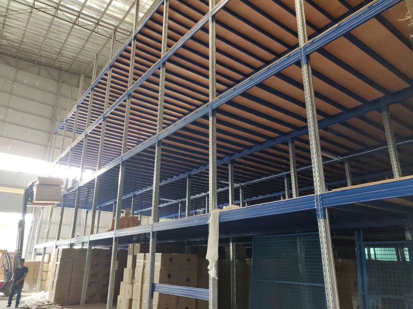 2 Layers Mezzanine Storage Solutions For Motorcycle