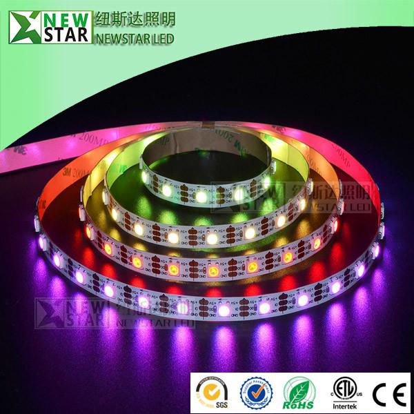 60leds/m SK6812 RGB LED Original china factory SK6812 pixel addressable DC5V 72