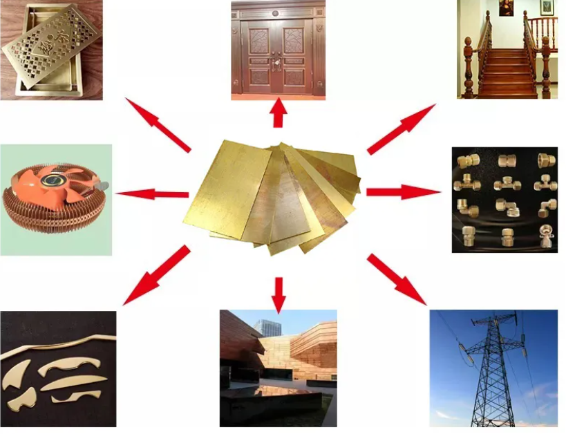3mm Gold Plated Brass Sheet C22000 Custom For Industrial Applications