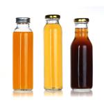 200ml 250ml 16 Oz Glass Juice Bottles Beverage Container In Bulk