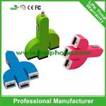 2015 Newest 3USB Car Charger 4.2A Triple Usb Port Car Mobile Charger
