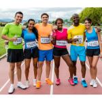 Custom Competition Player Identification Numbers Customizable Color Race Biking