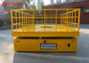 Wholesale Lithium Battery Trackless Transfer Cart Vehicle Power Steering Mold 35t from china suppliers