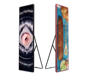 Wholesale Portable 1R1G1B Indoor Smart LED Poster Display 1/32 Scan LED Advertising Player from china suppliers