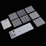 ROHS High Bay Light Lens 12 in 1 90 degree SMD 5050 Led PC Optical Lens