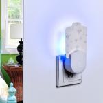 Cleaning ABS Wall Plug-in Socket Electric 395 NM UV Mosquito Killing Lamp Flying