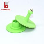 Nfc Round Pink Sheep Goat Rfid UHF Ear Tag 5g 32mm*24mm ISO18000-6C