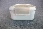 Portable 201 Stainless Steel Thermal Bento Box With 3 Compartments