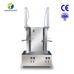 Double Headed Pumpkin Peeling Machine , Commercial Melon Peeler Wax Gourd