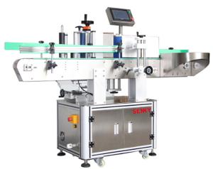Wholesale 1.2kw Round Bottle Sticker Labeling Machine , 40pcs/Min Auto Labeller Machines from china suppliers