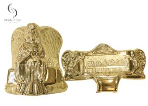 Wholesale Customized Light Gold Plastic Oversized Coffin Handle For Funeral Ornamentation 19# LG from china suppliers