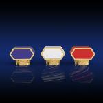 Elegant Zamac Perfume Lid For Bottle Cap OEM / ODM Service Available