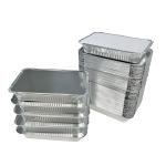 Environmental Friendly Disposable Rectangle Take Away Aluminum Foil Container