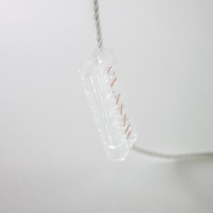 Wholesale Eco-Friendly Transparent Plastic Self Locking Tags Security Tags Embossed Logo from china suppliers
