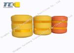 High Intensity Safety Roller Barrier Roadside Guardrail For Accident Prone Roads