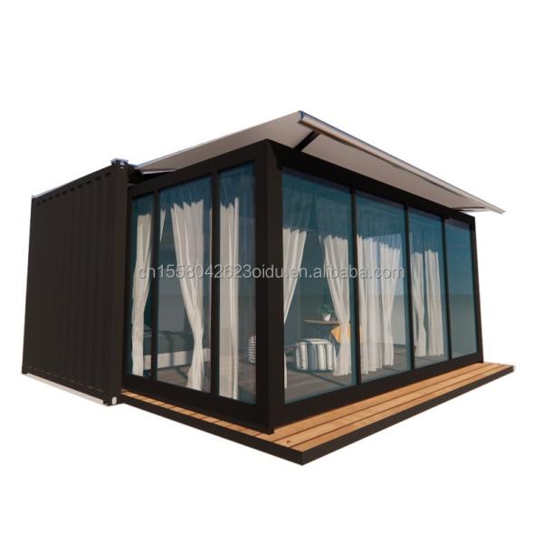 Wall 50/75/100mm Wave Sandwich Panel Luxury Modular Portable Prefabricated