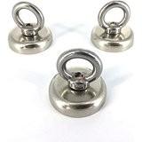 Wholesale Magnetic Hook with Door Holding Chrome Plate, 2.65&quot; Diameter, 0.290&quot; Thick, Silver coating from china suppliers