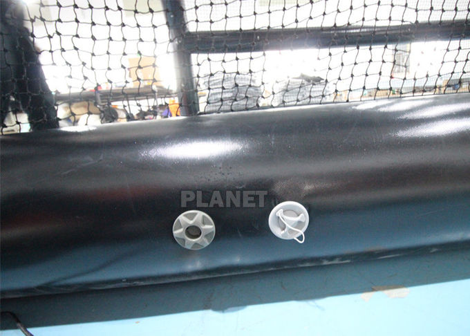 0.6mm PVC Air Sealed 40ft Inflatable Baseball Batting Cage With Net