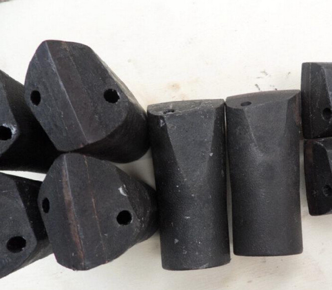 Alloy Steel 42CrMo Mining Drilling Tools , Cemented Carbide Tapered Drill Bits