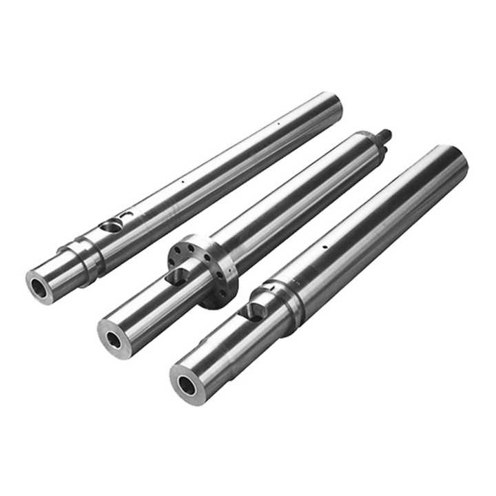 High Frequency Bimetallic Twin Screw Barrel Single Screw And Barrel For Extruder